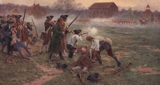 American Revolution begins at Battle of Lexington