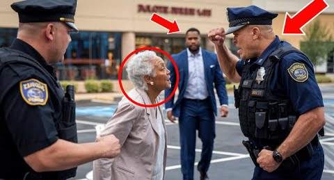 Racist Cop Punches elderly Black Woman in The Mall But When Her Son Arrived, Their Faces Turned Pale